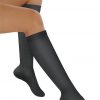 Avicenum 310 bombažne kompresijske dokolenke antracitna