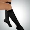 Avicenum 310 bombažne kompresijske dokolenke črna