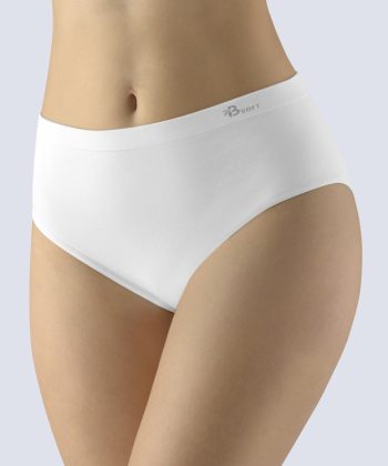 Hlačke iz bambusa za ženske Bsoft - L - XXL - bela