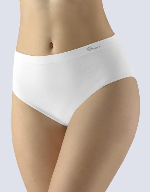 Hlačke iz bambusa za ženske Bsoft - L - XXL - bela