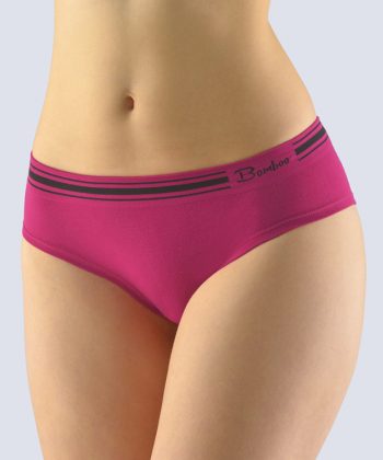 Hipster hlačke iz bambusa Natural Bamboo Bordeaux barva