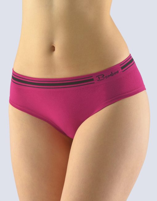 Hipster hlačke iz bambusa Natural Bamboo Bordeaux barva